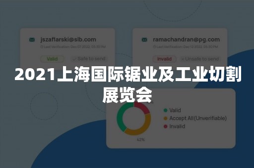 2021上海国际锯业及工业切割展览会