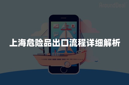 上海危险品出口流程详细解析