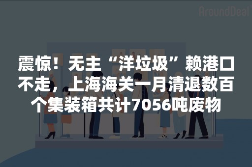 震惊！无主“洋垃圾”赖港口不走，上海海关一月清退数百个集装箱共计7056吨废物