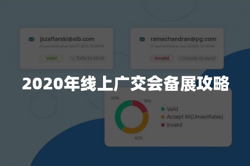 2020年线上广交会备展攻略