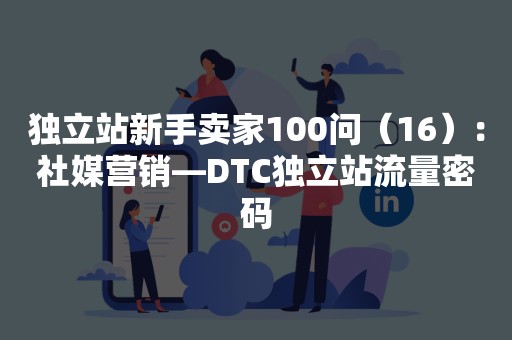 独立站新手卖家100问（16）：社媒营销—DTC独立站流量密码