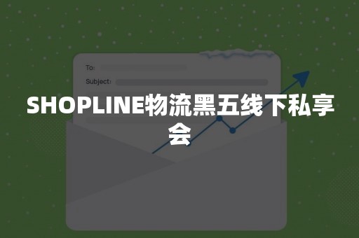 SHOPLINE物流黑五线下私享会