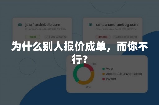 为什么别人报价成单，而你不行？