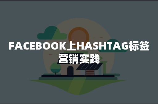 FACEBOOK上HASHTAG标签营销实践