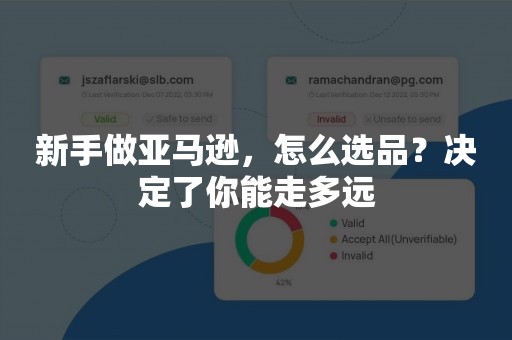 新手做亚马逊，怎么选品？决定了你能走多远