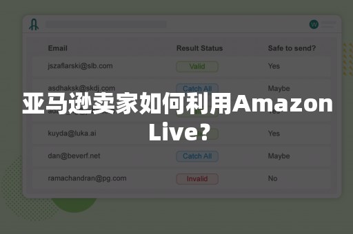 亚马逊卖家如何利用Amazon Live？