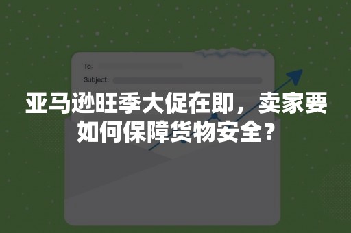 亚马逊旺季大促在即，卖家要如何保障货物安全？