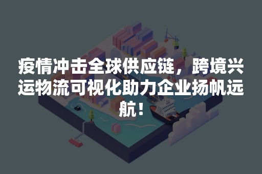 疫情冲击全球供应链，跨境兴运物流可视化助力企业扬帆远航！