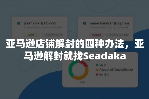 亚马逊店铺解封的四种办法，亚马逊解封就找Seadaka