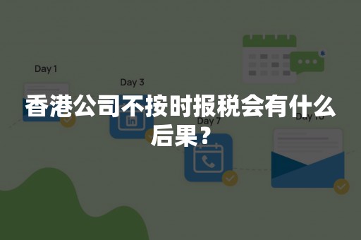 香港公司不按时报税会有什么后果？