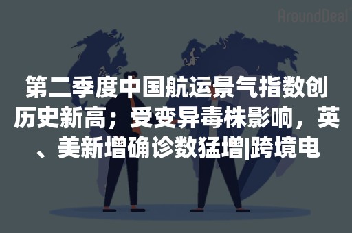 第二季度中国航运景气指数创历史新高；受变异毒株影响，英、美新增确诊数猛增|跨境电