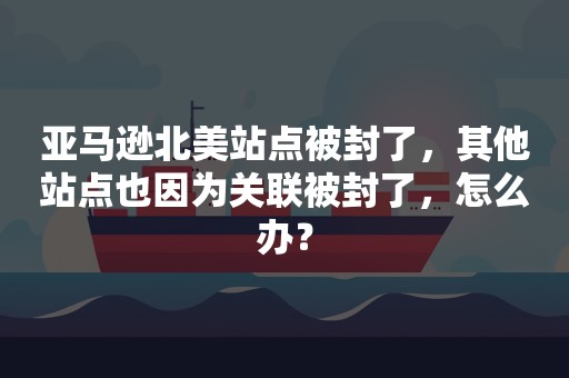 亚马逊北美站点被封了，其他站点也因为关联被封了，怎么办？