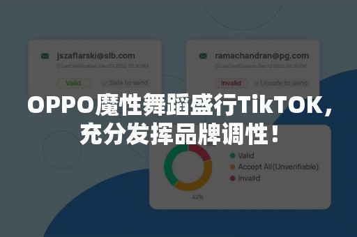 OPPO魔性舞蹈盛行TikTOK，充分发挥品牌调性！