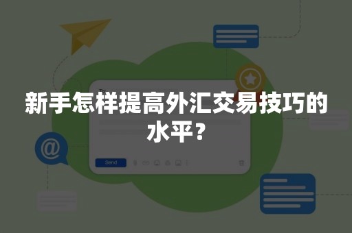 新手怎样提高外汇交易技巧的水平？