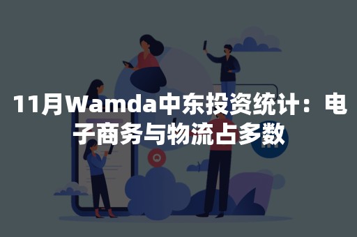 11月Wamda中东投资统计：电子商务与物流占多数