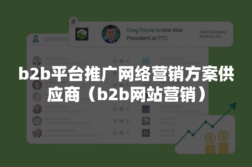 b2b平台推广网络营销方案供应商（b2b网站营销）