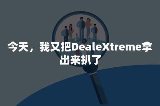 今天，我又把DealeXtreme拿出来扒了