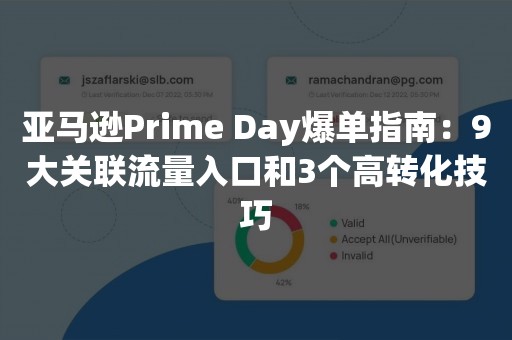 亚马逊Prime Day爆单指南：9大关联流量入口和3个高转化技巧