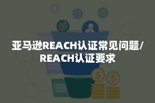 亚马逊REACH认证常见问题/REACH认证要求