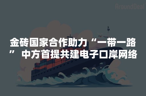 金砖国家合作助力“一带一路” 中方首提共建电子口岸网络