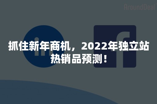 抓住新年商机，2022年独立站热销品预测！