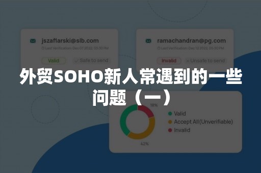 外贸SOHO新人常遇到的一些问题（一）