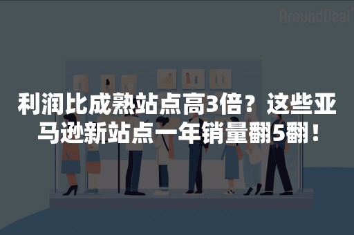 利润比成熟站点高3倍？这些亚马逊新站点一年销量翻5翻！