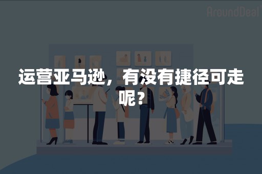 运营亚马逊，有没有捷径可走呢？