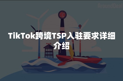 TikTok跨境TSP入驻要求详细介绍