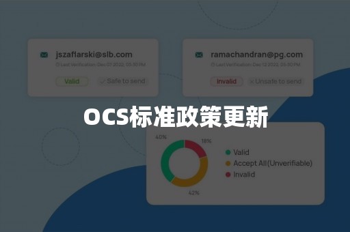 OCS标准政策更新