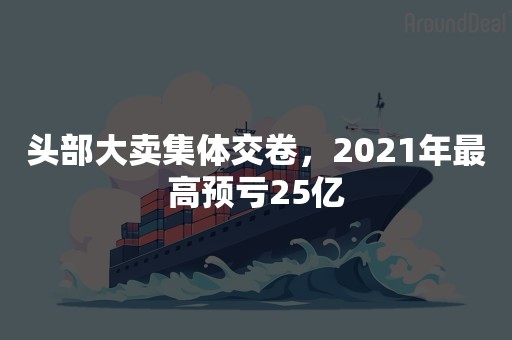 头部大卖集体交卷，2021年最高预亏25亿