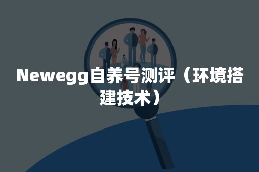 Newegg自养号测评（环境搭建技术）