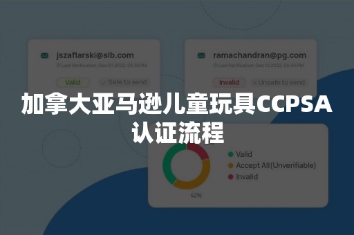 加拿大亚马逊儿童玩具CCPSA认证流程