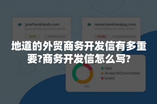 地道的外贸商务开发信有多重要?商务开发信怎么写?