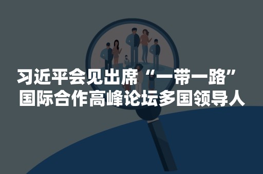 习近平会见出席“一带一路” 国际合作高峰论坛多国领导人