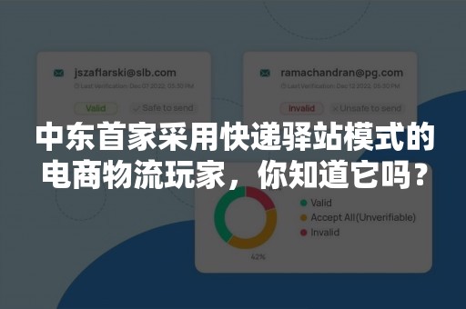 中东首家采用快递驿站模式的电商物流玩家，你知道它吗？