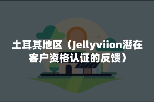 土耳其地区（Jellyviion潜在客户资格认证的反馈）