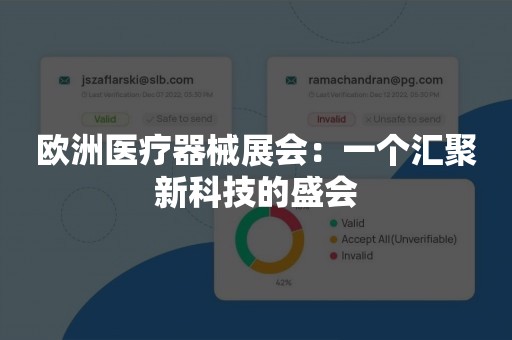 欧洲医疗器械展会：一个汇聚新科技的盛会