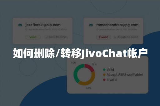 如何删除/转移JivoChat帐户