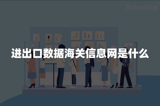 进出口数据海关信息网是什么