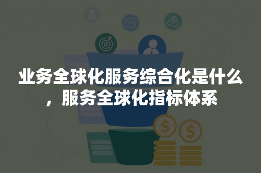 业务全球化服务综合化是什么，服务全球化指标体系