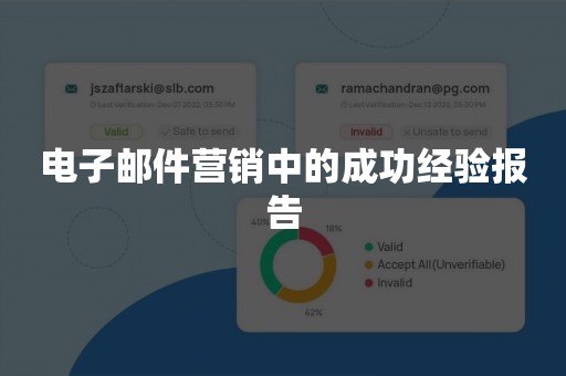 电子邮件营销中的成功经验报告