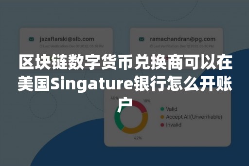 区块链数字货币兑换商可以在美国Singature银行怎么开账户