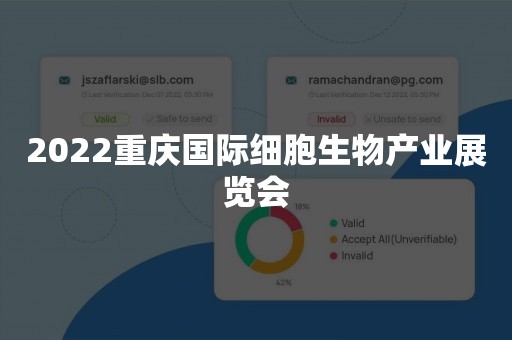 2022重庆国际细胞生物产业展览会