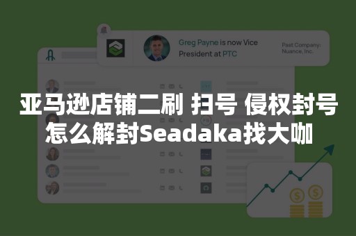 亚马逊店铺二刷 扫号 侵权封号怎么解封Seadaka找大咖