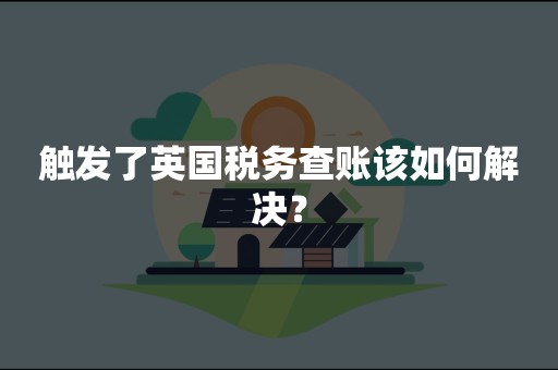 触发了英国税务查账该如何解决？