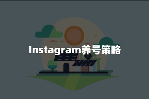 Instagram养号策略