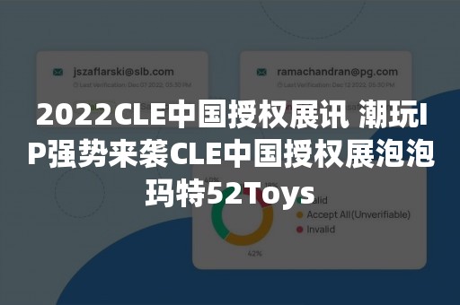 2022CLE中国授权展讯 潮玩IP强势来袭CLE中国授权展泡泡玛特52Toys