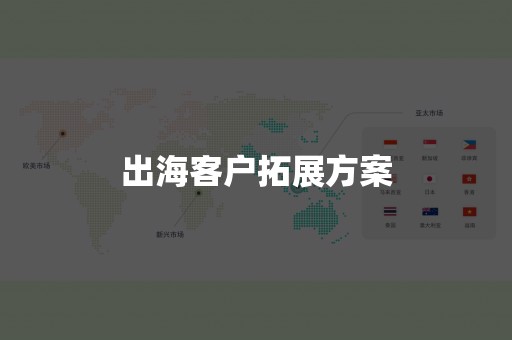 出海客户拓展方案