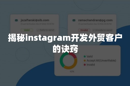 揭秘instagram开发外贸客户的诀窍